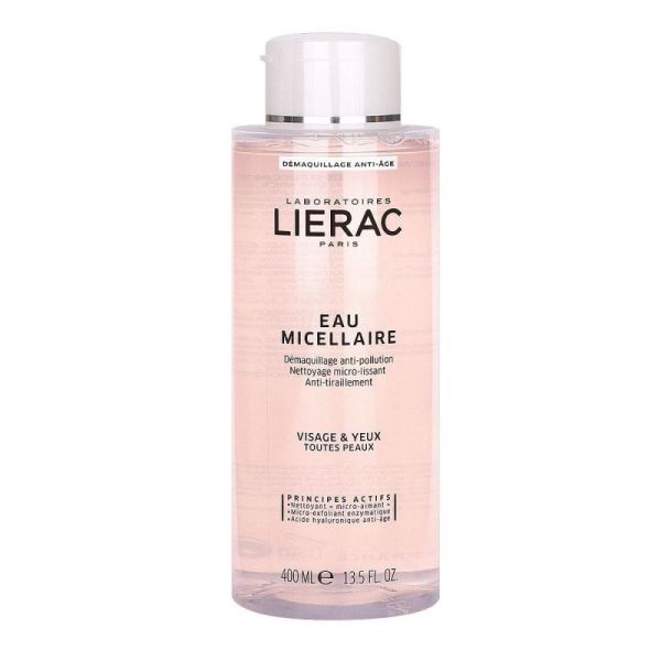 Eau Micellaire Visage & Yeux Tous Types de Peaux 400mL