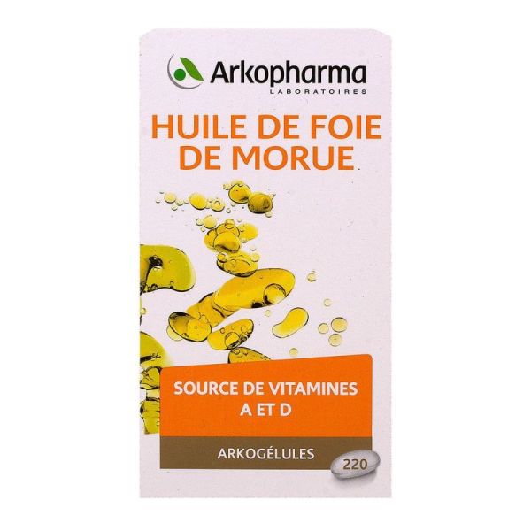 Arkogel Foie Morue Hle 220 Cap