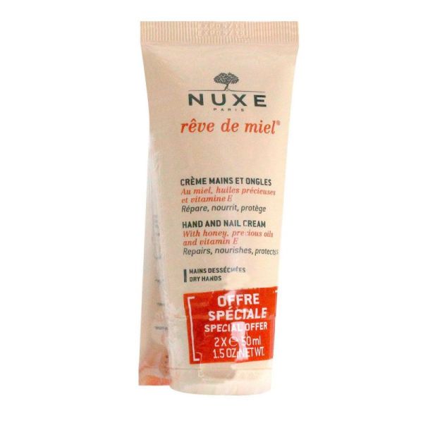 Rêve de Miel - Crème Mains et Ongles - 2X50 mL