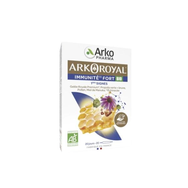 Arkoroyal • Immunité Fort Bio • 1ers signes • 20 jours