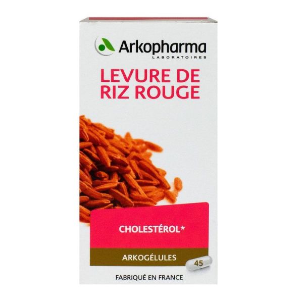 Arkogel Levure Riz Rouge 45 Ge