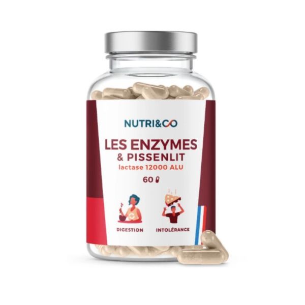 Les Enzymes et Pissenlit - 60 gélules