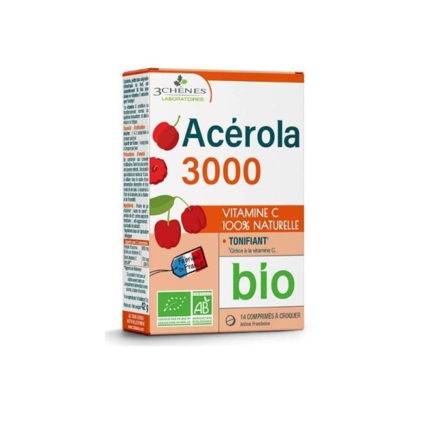 3 Chenes Acerola Bio 3000 Cpr 14