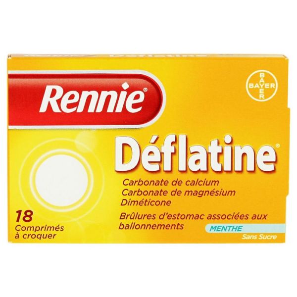 Rennie Deflatine Cp Bt 18