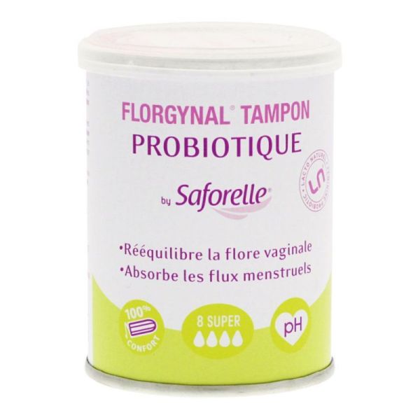 Florgynal Tampon Super Bte 8