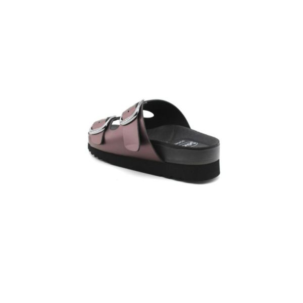 Mules VALLY • Noir Irisé • Semelles Foamstep