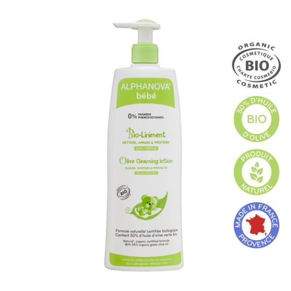 Bio liniment pour le change de bébé 500mL