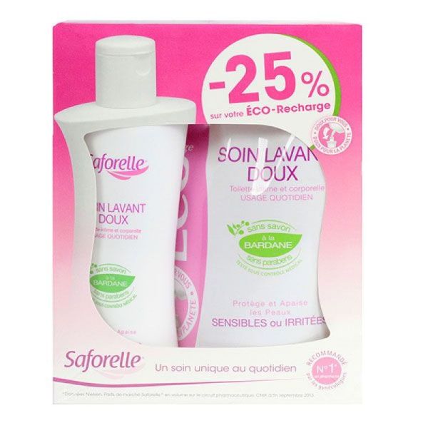 Saforelle Soin Lav Doux400ml+2