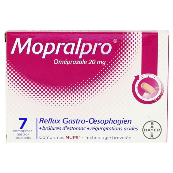 Mopralpro 20mg Cpr 7