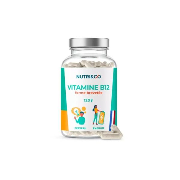 Vitamine B12 • Système nerveux • 120 gélules