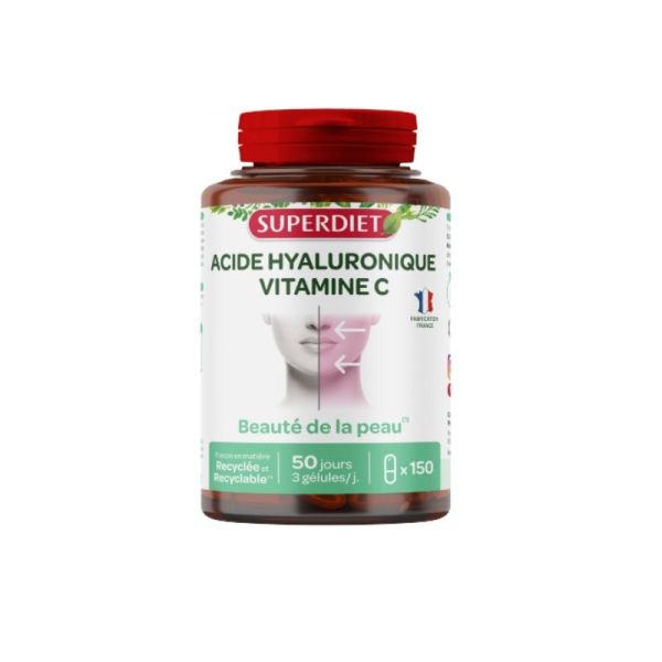 Acide Hyaluronique et Vitamine C • 150 gélules