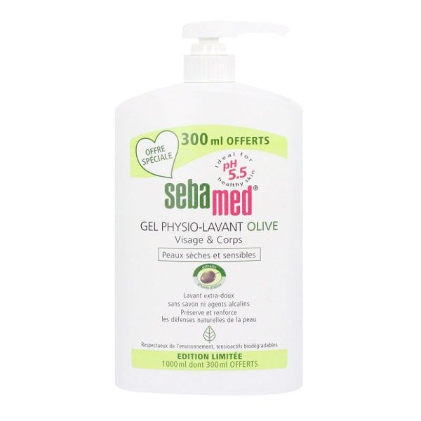 Sebamed Gel Physiolav Oliv 1lp