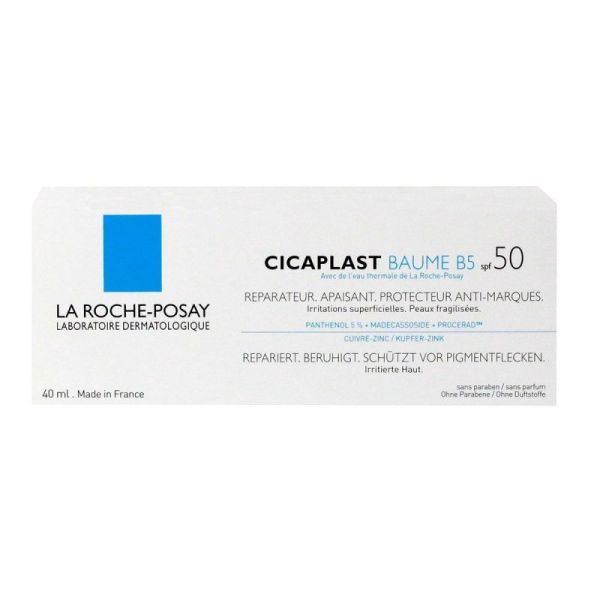 CICAPLAST - Baume Réparateur Apaisant B5 SPF50 40mL