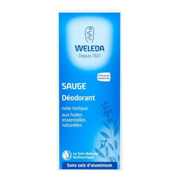 Weleda Deod 24h Sauge Spr 100m