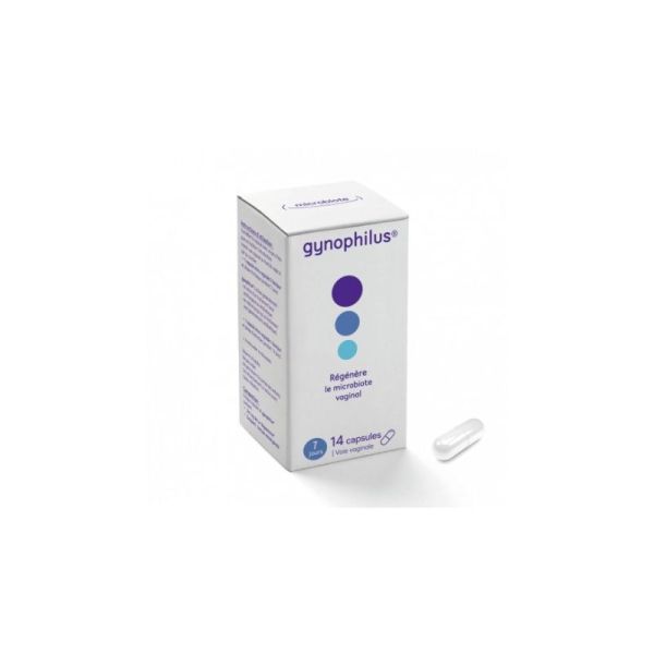 Gynophilus • Régénère la flore vaginale • 14 capsules