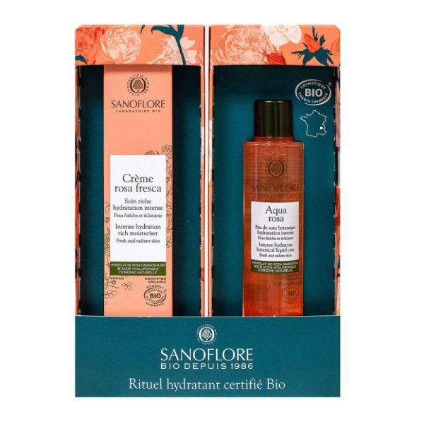 Coffret Rosa Fresca Rituel Hydratant Bio