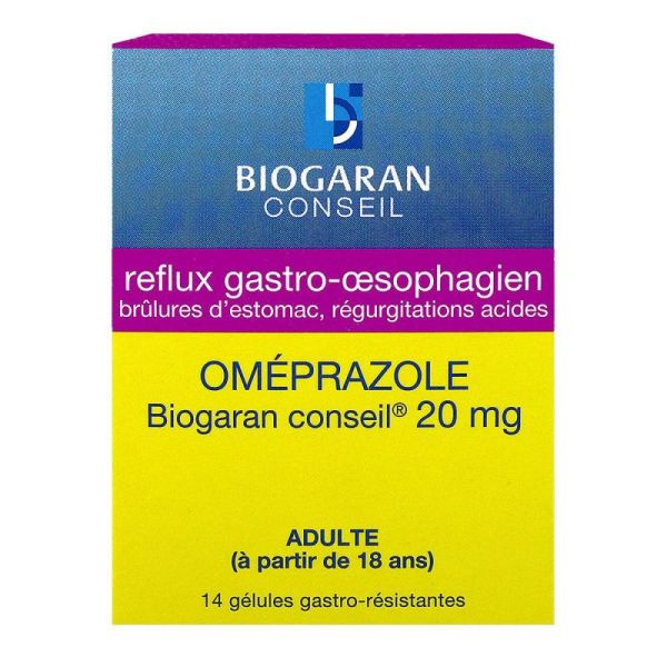 Omeprazole 20mg Biog Cons Gel