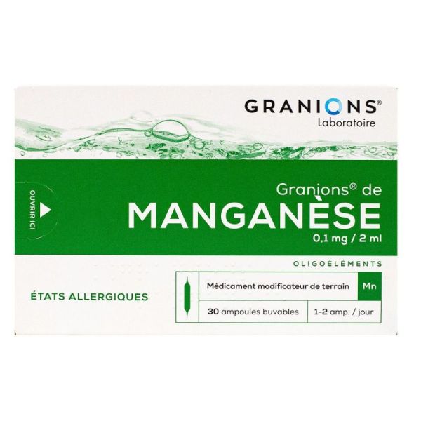 Granions Manganese Amp Buv 2ml