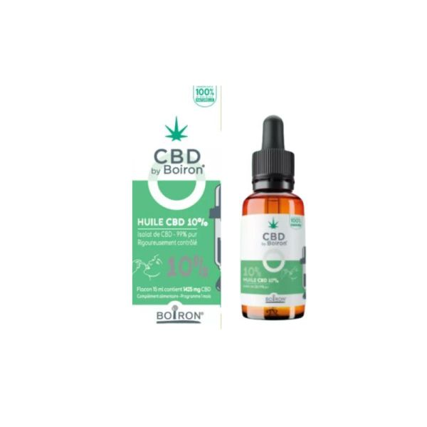 CBD by Boiron • Huile CBD 10% • 15 ml • 1 mois