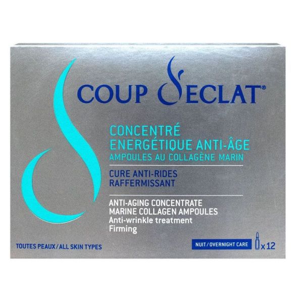 Concentré Energétique Cure Anti-Âge Raffermissant 12x1mL