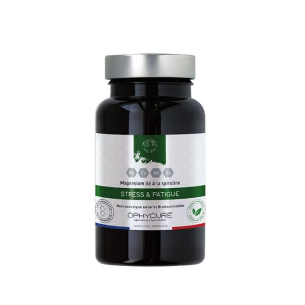 Stress & Fatigue • 60 gélules • Magnésium & spiruline