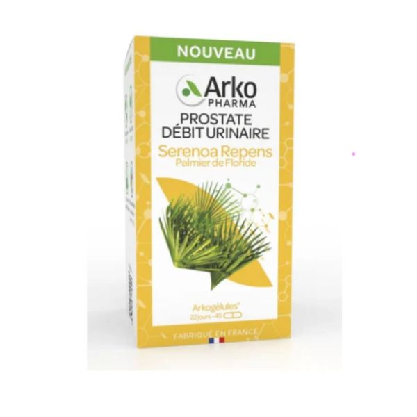 Serenoa Repens • Prostate Débit Urinaire • 45 gélules