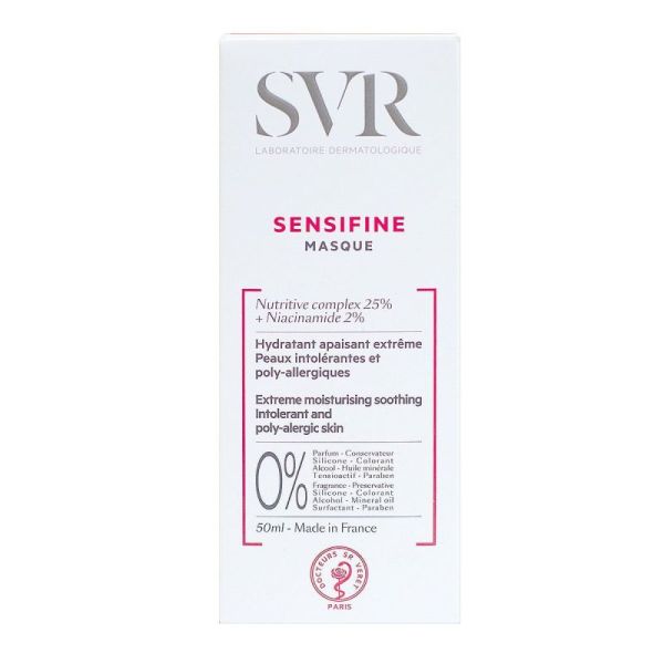 Sensifine Masque Hydratant Apaisant Extrême 50mL