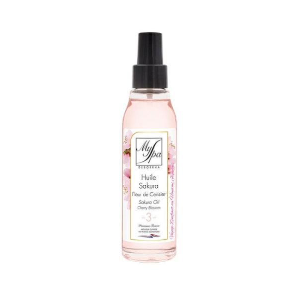 Huile Sakura Fleur de Cerisier | Corps, Cheveux, Bain, Massage 100 ml