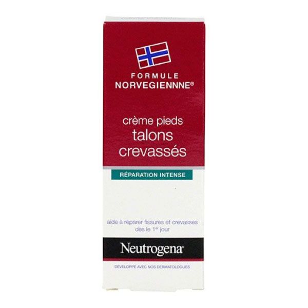 Crème Pieds Talons Crevassés Réparation Intense Formule Norvégienne 40mL