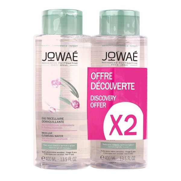 Eau Micellaire Démaquillante 2x400mL