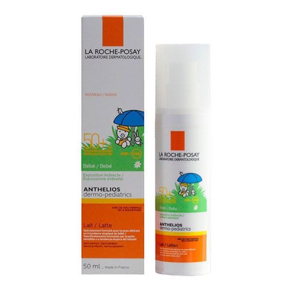 Anthelios Dermo-Pediatrics Lait Solaire Bébé SPF50+ 50mL