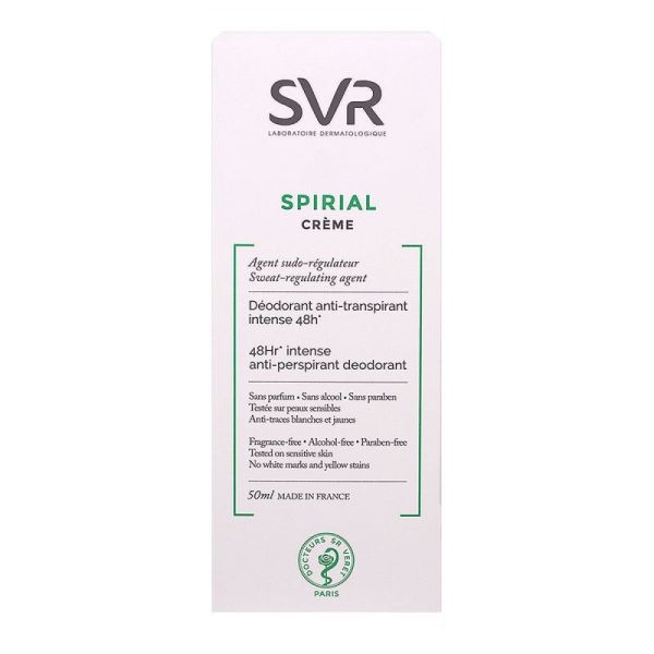 Spirial Déodorant Crème Anti-Transpirant 50mL