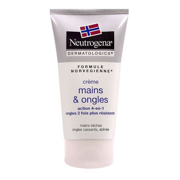 Crème Mains et Ongles Formule Norvégienne Action 4 en 1 75mL