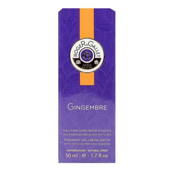 Eau Parfumée Bienfaisante Gingembre 50mL