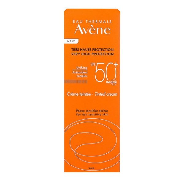 Crème Solaire Teintée Très Haute Protection SPF50+ 50mL