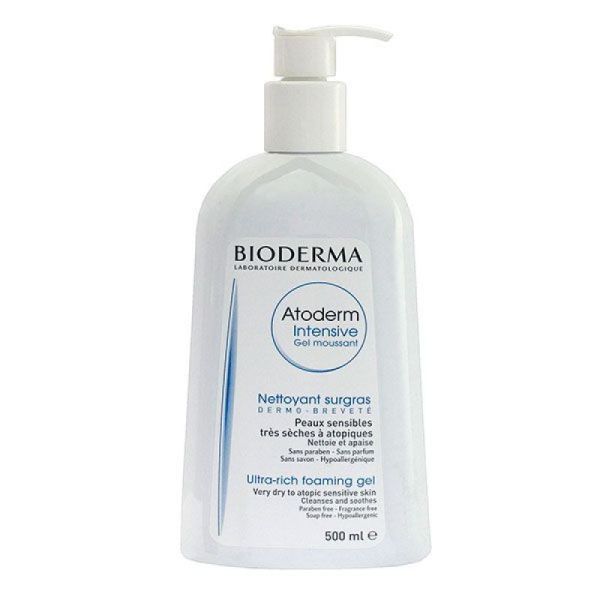 Atoderm Intensive Gel Moussant Nettoyant Surgras 500mL