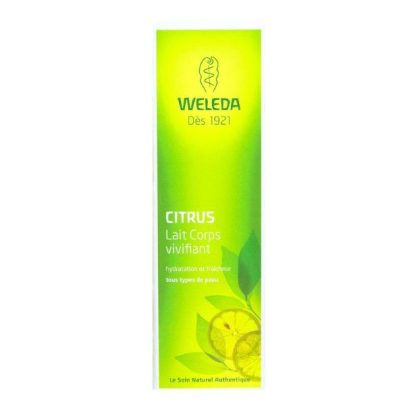 Weleda Lait Corp Vivif Citr 20