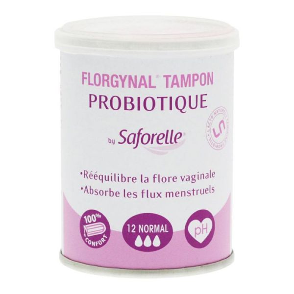 Florgynal Tampon Normal Bte 12