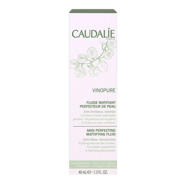 Vinopure Fluide Matifiant Perfecteur de Peau Anti-Brillance 40mL