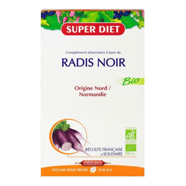 Superdiet Jus Radis Noir20amp